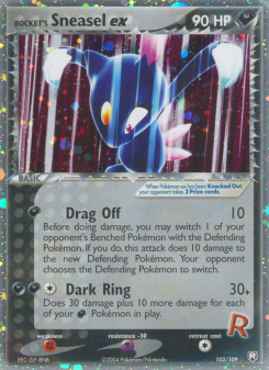 Rocket's Sneasel ex TRR 103