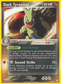 Dark Tyranitar TRR 20