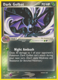 Dark Golbat TRR 34