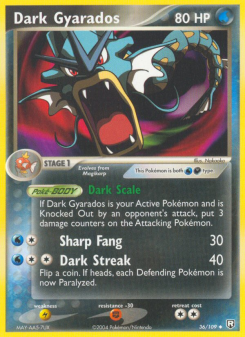 Dark Gyarados TRR 36