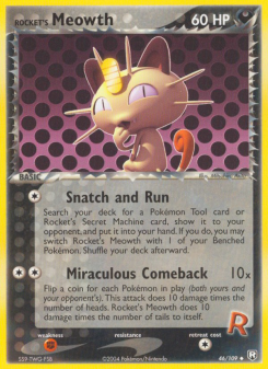 Rocket's Meowth TRR 46