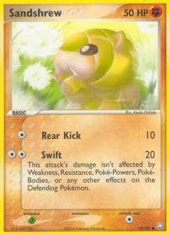 Sandshrew TRR 74