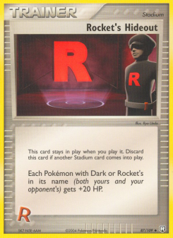 Rocket's Hideout TRR 87