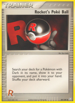 Rocket's Poké Ball TRR 89