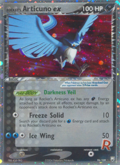 Rocket's Articuno ex TRR 96