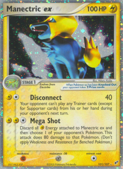 Manectric ex DX 101