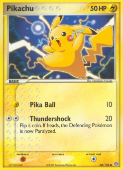Pikachu EM 60