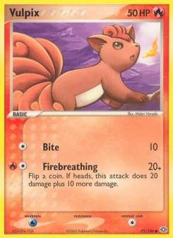 Vulpix EM 72