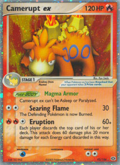 Camerupt ex EM 92