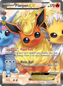 Flareon EX GEN RC28