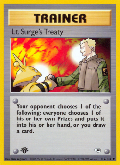 Lt. Surge's Treaty GYM1 112