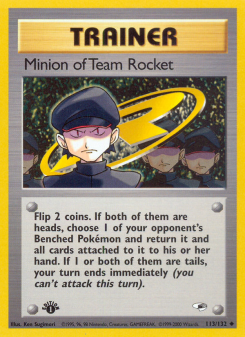 Minion of Team Rocket GYM1 113