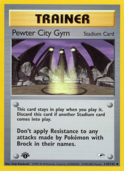 Pewter City Gym GYM1 115