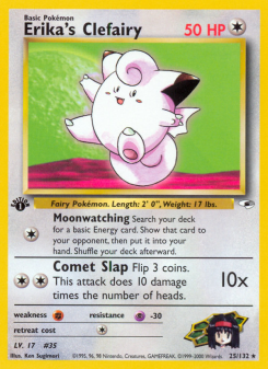 Erika's Clefairy GYM1 25
