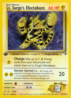 Lt. Surge's Electabuzz GYM1 27