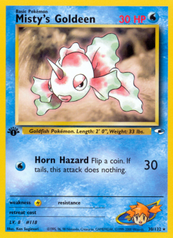 Misty's Goldeen GYM1 30