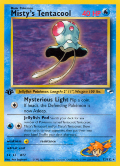 Misty's Tentacool GYM1 32