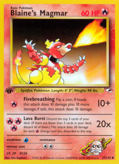 Blaine's Magmar GYM1 37