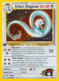 Erika's Dragonair #4 — Gym Heroes