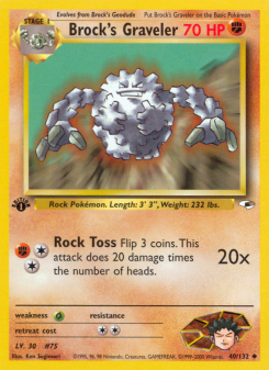 Brock's Graveler GYM1 40