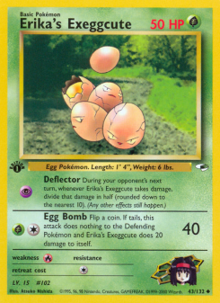 Erika's Exeggcute GYM1 43