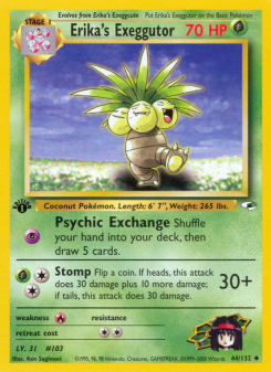 Erika's Exeggutor GYM1 44