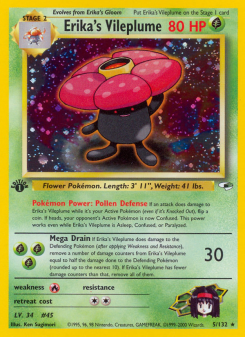 Erika's Vileplume GYM1 5