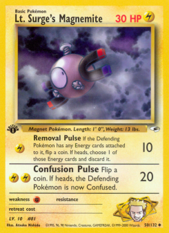 Lt. Surge's Magnemite GYM1 50