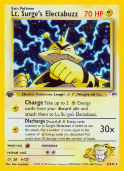Lt. Surge's Electabuzz GYM1 6
