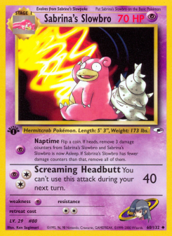 Sabrina's Slowbro GYM1 60