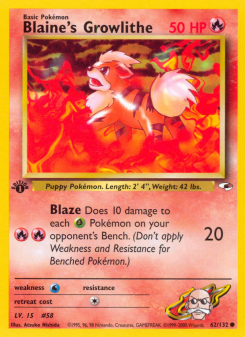 Blaine's Growlithe GYM1 62