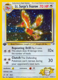 Lt. Surge's Fearow GYM1 7