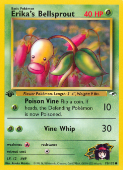 Erika's Bellsprout GYM1 75