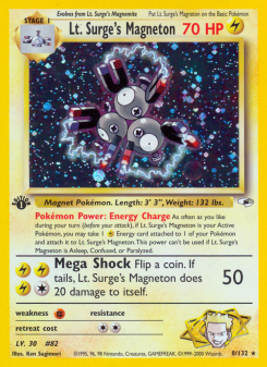 Lt. Surge's Magneton GYM1 8