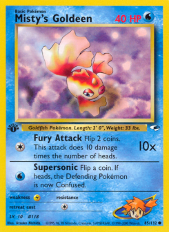 Misty's Goldeen GYM1 85