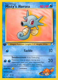 Misty's Horsea GYM1 86