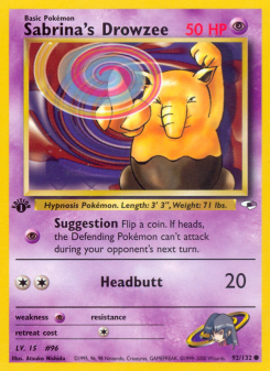 Sabrina's Drowzee GYM1 92