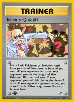 Blaine's Quiz #1 GYM1 97