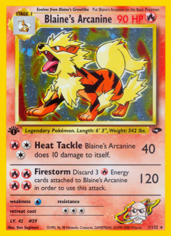 Blaine's Arcanine GYM2 1