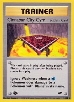 Cinnabar City Gym GYM2 113