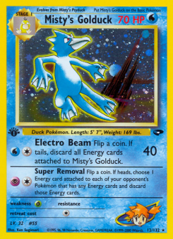 Misty's Golduck GYM2 12