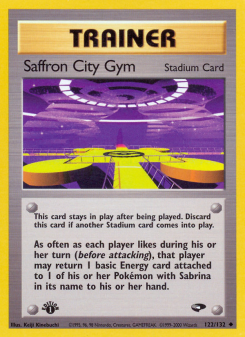 Saffron City Gym GYM2 122