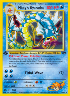 Misty's Gyarados GYM2 13