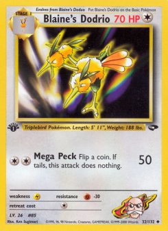 Blaine's Dodrio GYM2 32