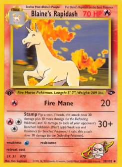 Blaine's Rapidash GYM2 33