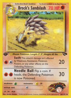 Brock's Sandslash GYM2 36
