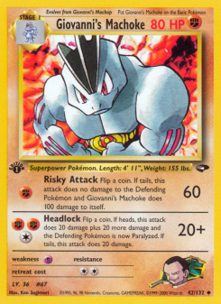 Giovanni's Machoke GYM2 42