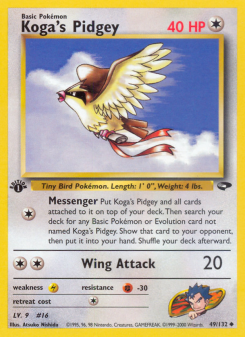 Koga's Pidgey GYM2 49