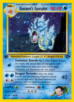 Giovanni's Gyarados GYM2 5