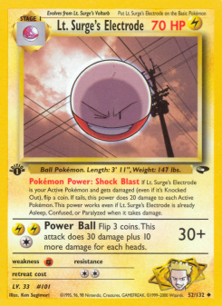 Lt. Surge's Electrode GYM2 52